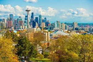 Seattle Washington horizonte foto