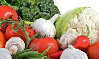 Vegetables Pile Close-up photo