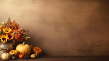 Thanksgiving day background. Illustration photo