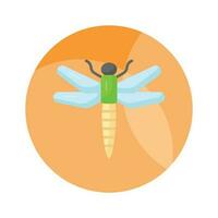 Beautifully designed vector of dragonfly in modern style, ready to use icon