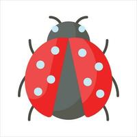 Check this carefully crafted vector of ladybug in modern style, easy to use icon