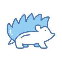 Creatively designed icon of hedgehog in editable style, easy to use and download vector