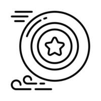 Grab this beautifully designed vector of frisbee in modern style, ready to use icon