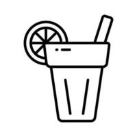 Get hold on this amazing icon of lemonade in editable style, summer drink vector