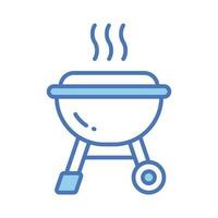 An amazing Bbq grill vector design in modern style, easy to use icon