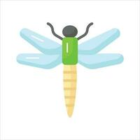 Beautifully designed vector of dragonfly in modern style, ready to use icon