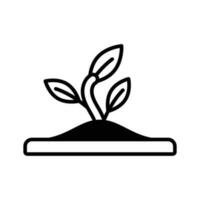 Check this amazing icon of sprout in modern style, easy to use icon vector