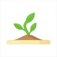 Check this amazing icon of sprout in modern style, easy to use icon vector