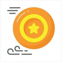 Grab this beautifully designed vector of frisbee in modern style, ready to use icon