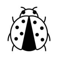 Check this carefully crafted vector of ladybug in modern style, easy to use icon