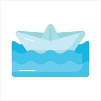 Have a look at this at this amazing vector of paper boat in modern style, origami boat