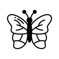 Check this beautifully designed icon of butterfly easy to use and download vector