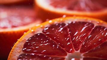 Red citrus Illustration photo