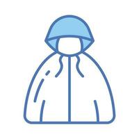 Check this amazing vector of rain coat in modern style, easy to use and download