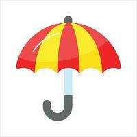 cheque esta creativamente diseñado icono de paraguas en editable estilo, Listo a utilizar vector