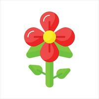 Grab this creatively designed vector of flower in modern style, ready to use icon