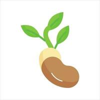 Check this amazing icon of seed sprouting in modern style, easy to use icon vector