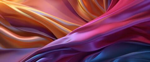 Luxury silk wave background. Illustration photo