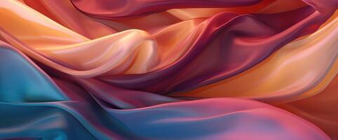 Luxury silk wave background. Illustration photo