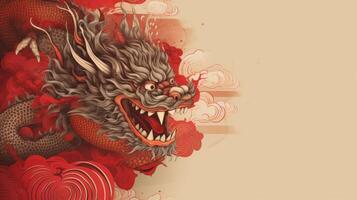 Chinese New Year background. Illustration photo