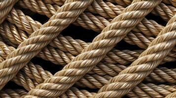 Rope pattern background. Illustration photo