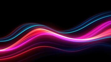 Vivid holographic neon background. Illustration photo