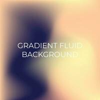 Gradient Fluid with Dark Blue, Cream and Pink Background Design vector