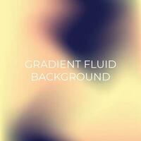 Gradient Fluid with Dark Blue, Cream and Pink Background Design vector