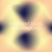 Gradient Fluid with Dark Blue, Cream and Pink Background Design vector