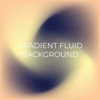 Gradient Fluid with Dark Blue, Cream and Pink Background Design vector