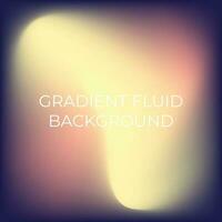 Gradient Fluid with Dark Blue, Cream and Pink Background Design vector