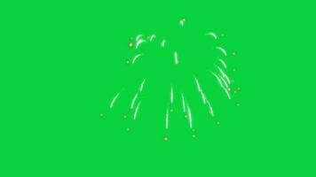 Fireworks animation background video