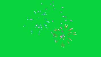 Feuerwerk Animation Hintergrund video
