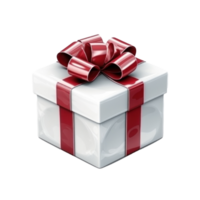 Gift box isolated. Illustration png