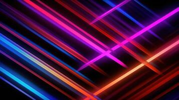 Vivid holographic neon background. Illustration photo