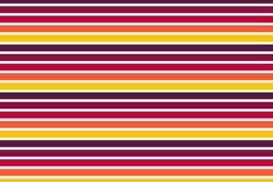 Colorful horizontal lines seamless pattern. Geometric striped line vector background.