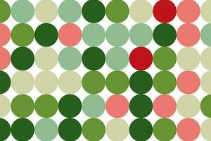 Colorful mosaic circles background vector