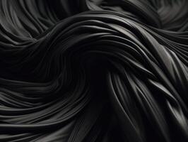 Black abstract background luxury cloth elegant fabric for background created with technology. photo