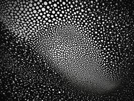 Abstract black and white grunge background texture with some spots on it created with Generative AI technology. photo