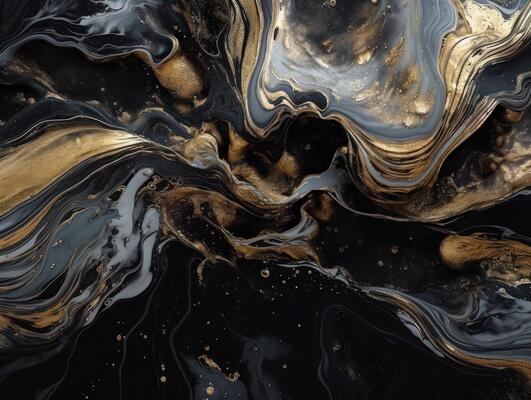 Black And Gold Marble Background Stock Photos, Images and Backgrounds