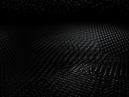 Dark black Geometric grid background Modern dark abstract texture Created with technology. photo