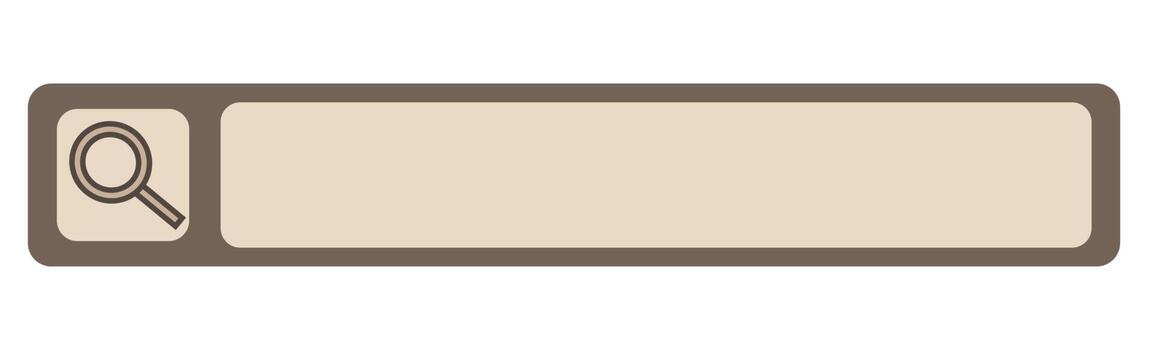 Flat search string for banner plan,calendar design. Computer interface. Vector illustration. Stock image.