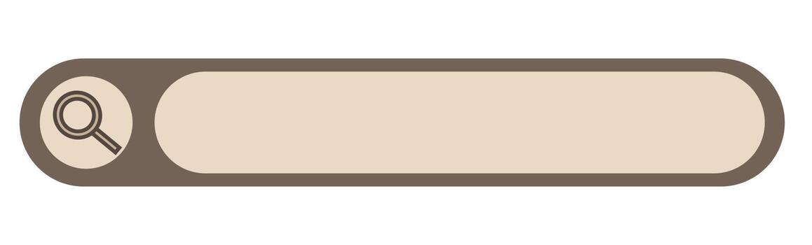 Flat search string for banner plan,calendar design. Computer interface. Vector illustration. Stock image.