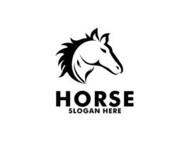 Horse logo Vector, Horse Head logo design template vector