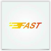 fast logo premium elegant template vector eps 10
