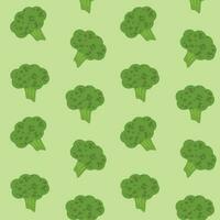 Cute seamless pattern with vegetables vector