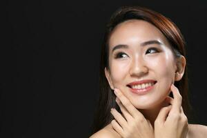 South east Asian beautiful young lady fashion makeup cosmetic photo