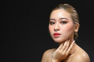 South east Asian beautiful young lady fashion makeup cosmetic photo