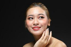 South east Asian beautiful young lady fashion makeup cosmetic photo