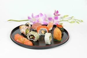 Healthy Colorful Sushi photo